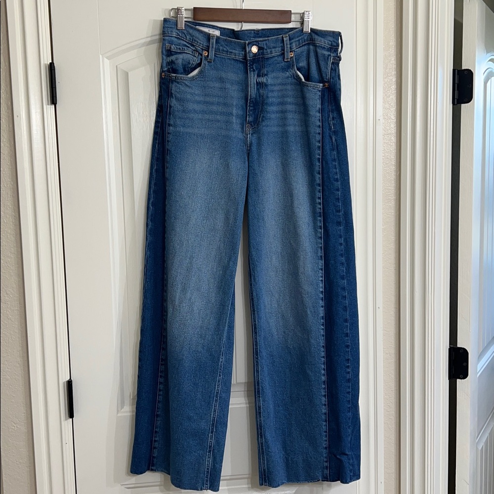 GAP High Rise Stride Jeans in Blue